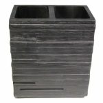 Стаканчик для з/щетки Brick, цвет черный