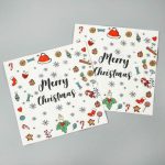 Салфетки бумажные «Новый год», в наборе 20 шт