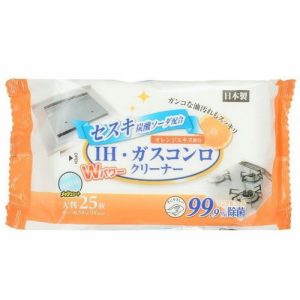 Салфетки влажные для индукционных плит Can do, с сесквикарбонатом натрия, 25 шт