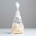 Пакет подарочный пластиковый «Елки», 19 х 39 см