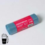 Мешки для мусора Доляна «Люкс», 120 л, 68x110 см, 20 мкм, ПНД, 10 шт, цвет синий