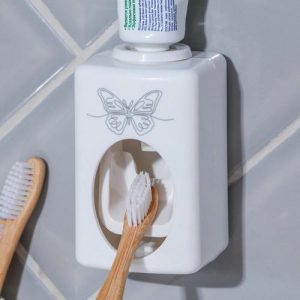 Выдавливатель для зубной пасты механический «Бабочка», 9.5 х 5.8 см