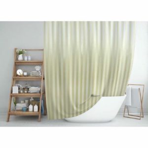 Штора для ванны Regina, размер180х200 см, цвет бежевый