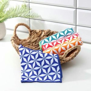 Салфетка микрофибра Доляна «Фантазия», 29x29 см, цвет МИКС