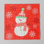 Салфетки «Снеговик», набор 20 шт