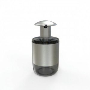 Гигиенический дозатор для жидкого мыла HYGIENIC, прозрачно-чёрный, 9х9х18 см