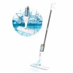 Швабра для мытья пола ORION с распылителем, 380 мл, 125 см, цвет белый-серый