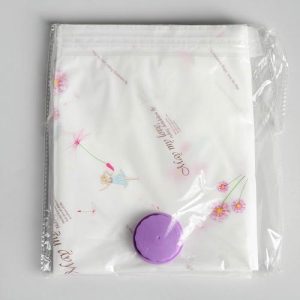 Вакуумный пакет для хранения вещей «Фея», 60x80 см, толщина 0,08 мм