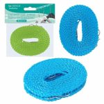 Верёвка для сушки белья на плечиках, 3 м, МИКС