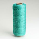 Шнур кручёный полипропилен, d=1,5 мм, длина 250 м, цвет зелёный