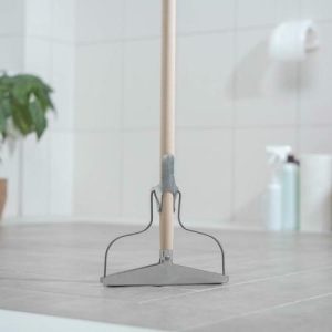 Тряпкодержатель, деревянная ручка, 19x2x122 см