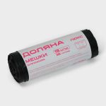 Мешки для мусора с завязками Доляна «Люкс», 35 л, 40 мкм, 45x58 см, ПВД, 15 шт, цвет чёрный