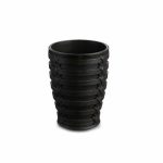 Стакан для пасты и щётки Palm, пластик, цвет коричневый