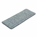 Насадка для плоской швабры 31x10 см, микрофибра цвет серый
