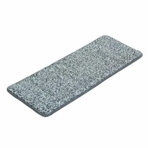 Насадка для плоской швабры 31x10 см, микрофибра цвет серый