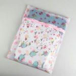 Мешок для стирки белья Доляна, 40x50 см, мелкая сетка, рисунок МИКС