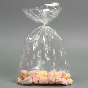 Пакет подарочный пропиленовый «Олень», 24 х 39 см