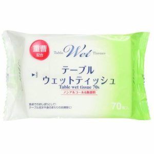 Салфетки влажные для кухонного стола Can do, 70 шт