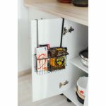 Корзина подвесная Доляна, 39,5x26x8 см, цвет чёрный