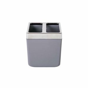 Стакан для зубной пасты и щётки Toskana, цвет серый