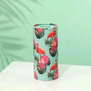 Салфетки в тубусе 50 шт, 2 слоя Фламинго