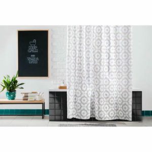 Штора для ванной тканевая Pretty, 180х200 см
