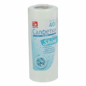 Рулон салфеток универсальные GRIFON, 20x30 см, 40 шт