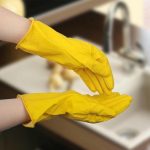 Перчатки латексные размер M, цвет МИКС