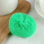 Губка Бублик пластиковая, 5 гр, цвет МИКС