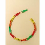 Прищепки бельевые «Кубаночка», 8 см, 12 шт, цвет МИКС