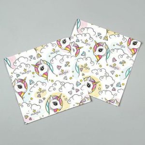 Салфетки бумажные «Единорог», в наборе 20 шт