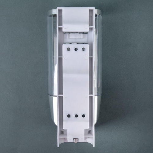 Диспенсер для жидкого мыла настенный Accoona 350 мл, пластик, цвет серый — изображение 2