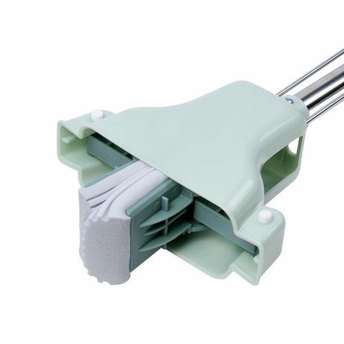 Швабра, для влажной уборки с отждимом, ПВА, ручка металл телескопическая 110 см — изображение 2