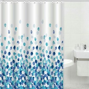 Шторка для ванной Dasch, 180x200 см, рисунок пузырьки
