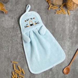 Салфетка для уборки «Тигренок» 23х36 см, микрофибра, 100% п/э