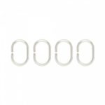 Кольца для штор, 12 шт, transparent