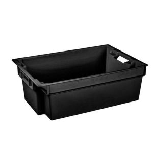 Ящик пластиковый, 206 60х40х20см, черный