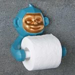 Держатель для туалетной бумаги Обезьянка зеленая