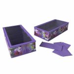 Короб для обуви на 4 ячейки Cofret «Акварель», 26x52x12 см