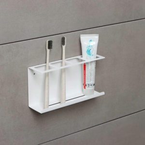 Держатель для зубных щеток, 210x100x60 мм, цвет белый