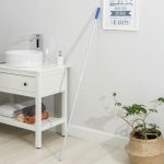 Рукоятка алюминиевая, 147 см, d=2,2 см, с отверстием под клипсу