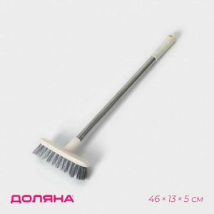 Щетка на ручке Доляна, 46x13x5 см, цвет МИКС