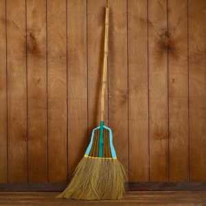 Метла Джу бамбук 40х2,5х100 см МИКС