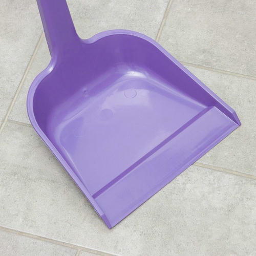 Совок для мусора квадратный с ручкой, цвет МИКС — изображение 2