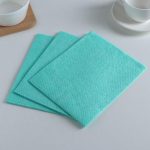 Набор салфеток вафельные, 3 шт, вискоза, цвет МИКС