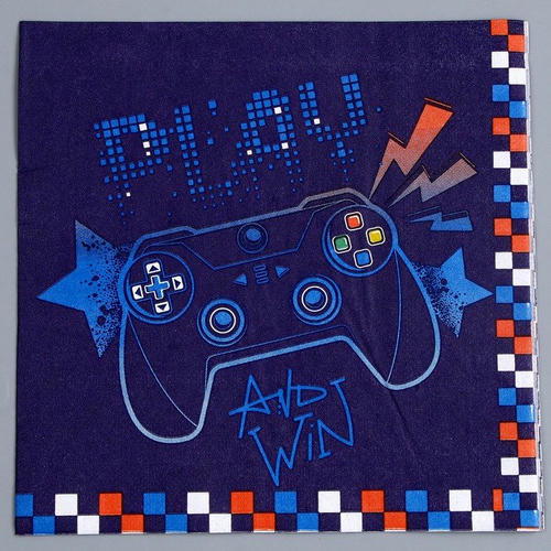 Салфетки бумажные «Джойстик», в наборе 20 шт — изображение 2