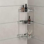 Полка угловая 3-х ярусная разборная Доляна, 32,5x24,2x58 см