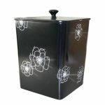 Ведро для мусора Diamond, 8,5 л, цвет чёрный