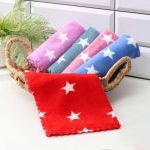 Салфетка микрофибра махровая Доляна «Звезды», 30x30 см, цвет МИКС