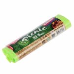 Мешки для мусора 60 л, 58x68 см, 19 мкм, ПВД, 5 шт, цвет салатовый